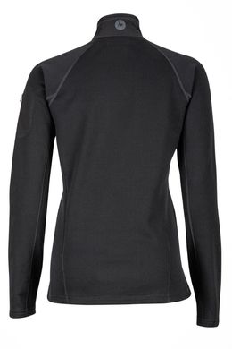 Жіноча флісова кофта з рукавом реглан Marmot Wm's Stretch Fleece Jaket Black, L (MRT 89660.001-L)