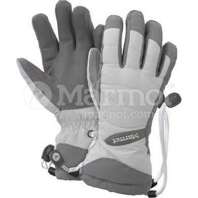 Перчатки женские Marmot Wm's Moraine Glove, Glacier Grey, р.L (MRT 18190.1128-L)