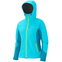 Мембранна жіноча куртка Soft Shell для трекінгу Marmot Rom Jacket, S - Blue Pool/Blue Sea (MRT 85100.2451-S)