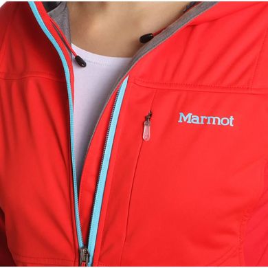 Мембранная женская куртка Soft Shell для треккинга Marmot Rom Jacket, S - Blue Pool/Blue Sea (MRT 85100.2451-S)