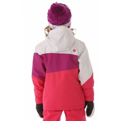 Гірськолижна дитяча тепла мембранна куртка Marmot Moonstruck Jacket, M - Pink Rock/Bright Green (MRT 75510.6858-M)