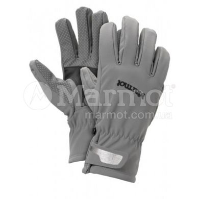Перчатки женские Marmot Wm's Glide Softshell Glove Glacier Grey / Electric Blue, XS (MRT 18370.1294-XS)