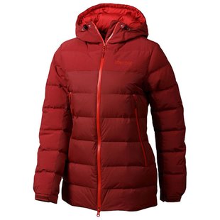 Горнолыжный женский зимний пуховик с мембраной Marmot Mountain Down Jacket, M - Dark Crimson (MRT 76030.6206-M)