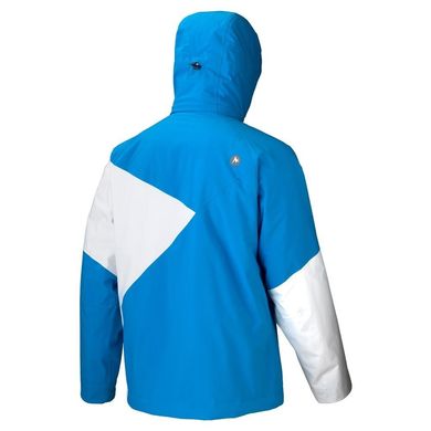 Гірськолижна чоловіча тепла мембранна куртка Marmot Tower Three Jacket, S - Methyl Blue/White (MRT 71540.2585-S)