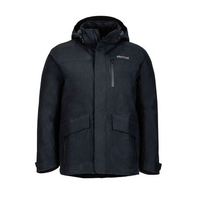 Городская мужская теплая мембранная куртка Marmot Yorktown Featherless Jacket, XL - Black (MRT 73960.001-XL)