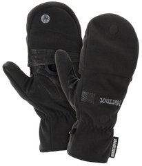 Перчатки мужские Marmot Windstopper Convertible Glove True Black, L (MRT 15440.001-L)