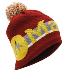 Шапка мужская Marmot Retro Pom Hat Dark Crimson, (MRT 15630.6206)