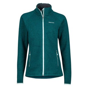 Жіноча флісова кофта з рукавом реглан Marmot Wm's Torla Jacket Deep Teal, XS (MRT 89670.2209-XS)