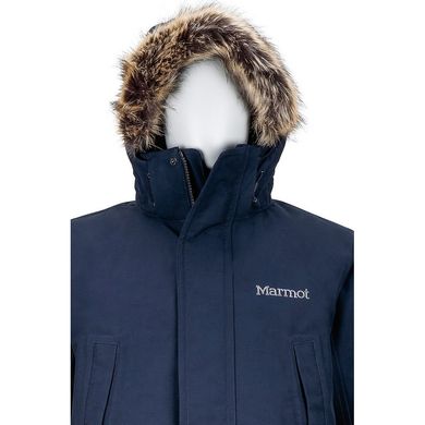 Міський чоловічий зимовий мембранний пуховик парка Marmot Hampton Jacket, M - Steel Onyx (MRT 73800.1515-M)