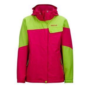 Гірськолижна дитяча тепла мембранна куртка Marmot Moonstruck Jacket, M - Pink Rock/Bright Green (MRT 75510.6858-M)