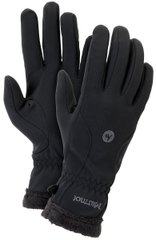 Перчатки женские Marmot Wm's Fuzzy Wuzzy Glove Black, L (MRT 18410.001-L)
