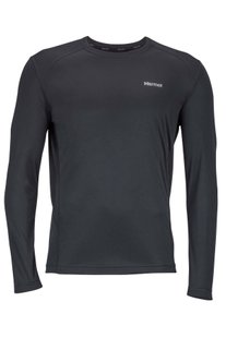 Термофутболка чоловіча Marmot Windridge LS Black, L (MRT 60410.001-L)