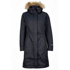 Городской женский зимний пуховик парка с мембраной Marmot Chelsea Coat, XL - Black (MRT 76560.001-XL)