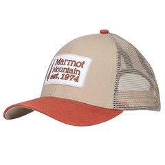 Кепка мужская Marmot Retro Trucker Hat Light Khaki, (MRT 16410.7040)