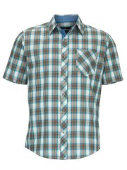 Рубашка мужская Marmot Ridgecrest SS, Crystal Blue, р.M (MRT 53120.2563-M)