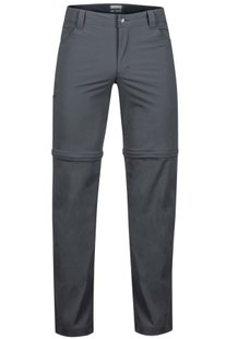 Штани чоловічі Marmot Transcend Convertible Pant Slate Grey, 38 (MRT 43650.1440-38)