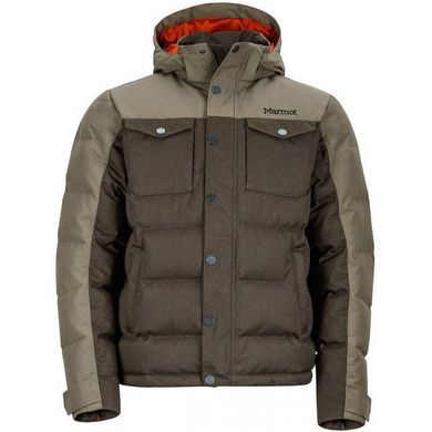 Городская мужская пуховая мембранная куртка Marmot Fordham Jacket, XXL - Deep Olive (MRT 73870.4381-XXL)