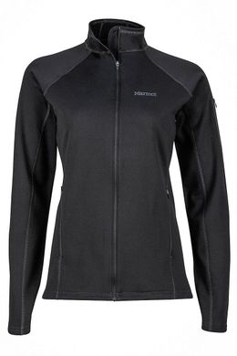 Женская флисовая кофта с рукавом реглан Marmot Wm's Stretch Fleece Jacket Black, L (MRT 89560.001-L)