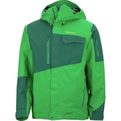 Горнолыжная мужская теплая мембранная куртка Marmot Tram Line Jacket, L - Green Bean/Deep Forest (MRT 71010.4608-L)