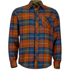 Рубашка мужская Marmot Anderson Flannel LS, Coffee, р.XL (MRT 53840.7009-XL)