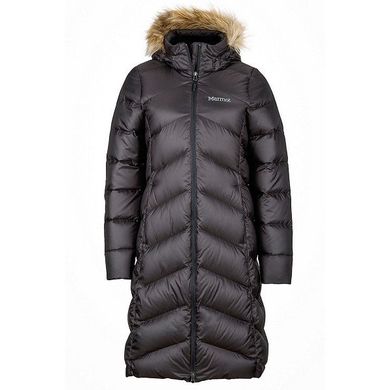 Городской женский зимний пуховик парка Marmot Montreaux Coat, XS - Black (MRT 78090.001-XS)