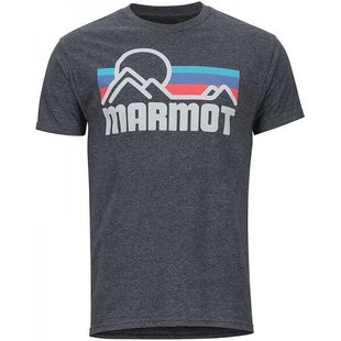 Футболка чоловіча Marmot Coastal Tee SS, Charcoal Heather, р. S (MRT 901037.1204-S)