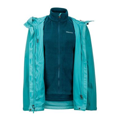 Женская куртка 3 в 1 с мембраной Marmot Ramble Component Jacket, XS - Waterfall (MRT 45670.3799-XS)