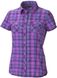 Рубашка женская Marmot Wm's Audrey Plaid SS, XS - Vibrant Purple (MRT 67350.6659-XS)
