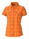 Рубашка женская Marmot Wm's Audrey Plaid SS, S - Orange (MRT 67350.930-S)
