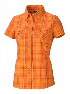 Сорочка жіноча Marmot Wm's Audrey Plaid SS, XS - Orange (MRT 67350.930-XS)
