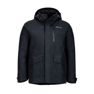 Городская мужская теплая мембранная куртка Marmot Yorktown Featherless Jacket, S - Black (MRT 73960.001-S)