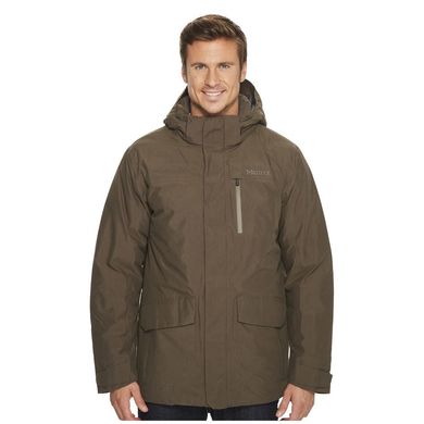 Городская мужская теплая мембранная куртка Marmot Yorktown Featherless Jacket, S - Cinder (MRT 73960.1415-S)