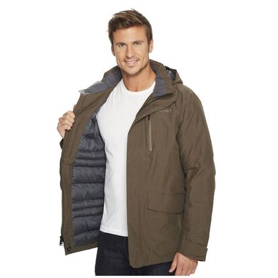 Городская мужская теплая мембранная куртка Marmot Yorktown Featherless Jacket, L - Cinder (MRT 73960.1415-L)