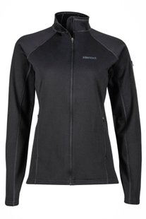 Жіноча флісова кофта з рукавом реглан Marmot Wm's Stretch Fleece Jaket Black, XS (MRT 89660.001-XS)