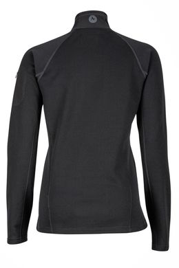 Жіноча флісова кофта з рукавом реглан Marmot Wm's Stretch Fleece Jaket Black, XS (MRT 89660.001-XS)
