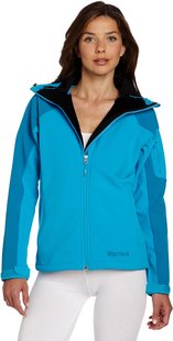 Куртка женская Soft Shell Marmot Wm's Super Gravity Jacket, Blue Sea/Mosaic Blue, XS (MRT 85130.2318-XS)