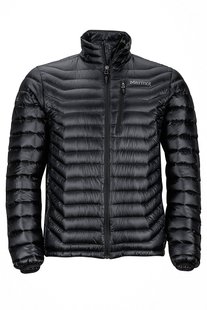 Городской мужской легкий пуховик Marmot Quasar Jacket, S - Black (MRT 71150.001-S)